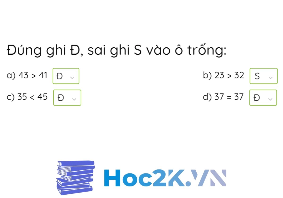 Bài 1: Ôn tập các số đến 100 trang 4, 5 - Hình 10