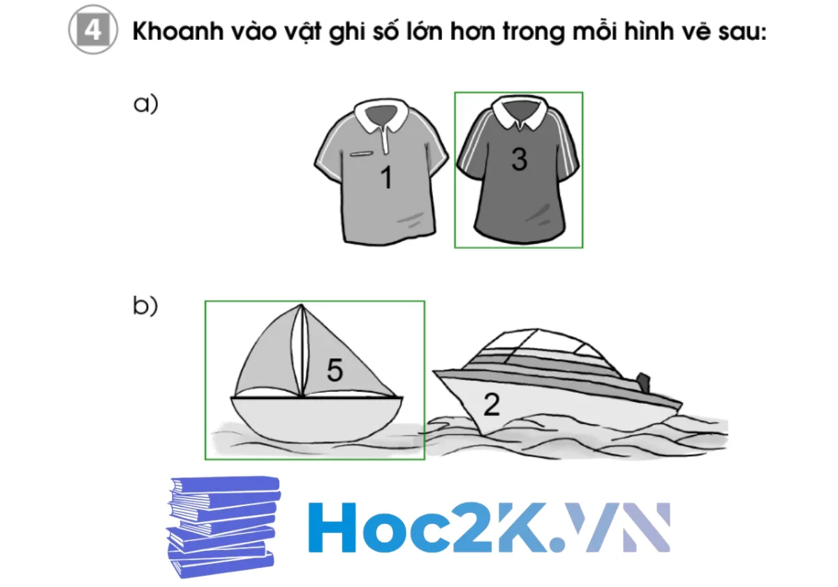 Bài 10: Lớn hơn, Bé hơn, Bằng nhau - Hình 8