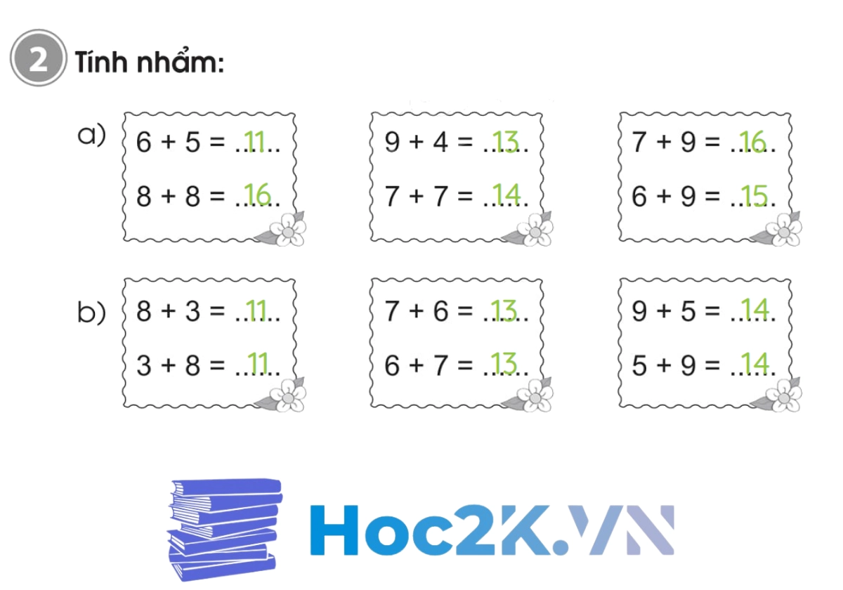 Bài 12: Bảng cộng (có nhớ) trong phạm vi 20 - Hình 4