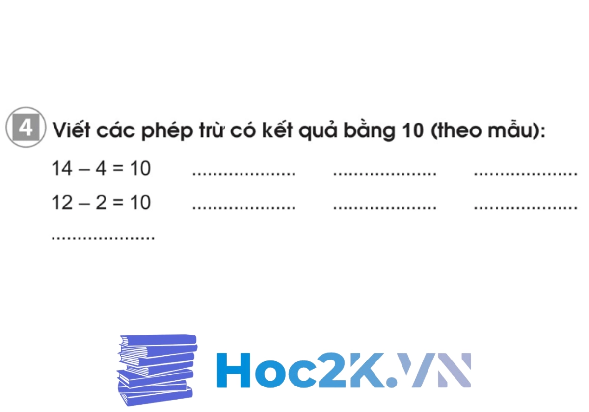 Bài 15: Luyện tập phép trừ (không nhớ) trong phạm vi 20 - Hình 7