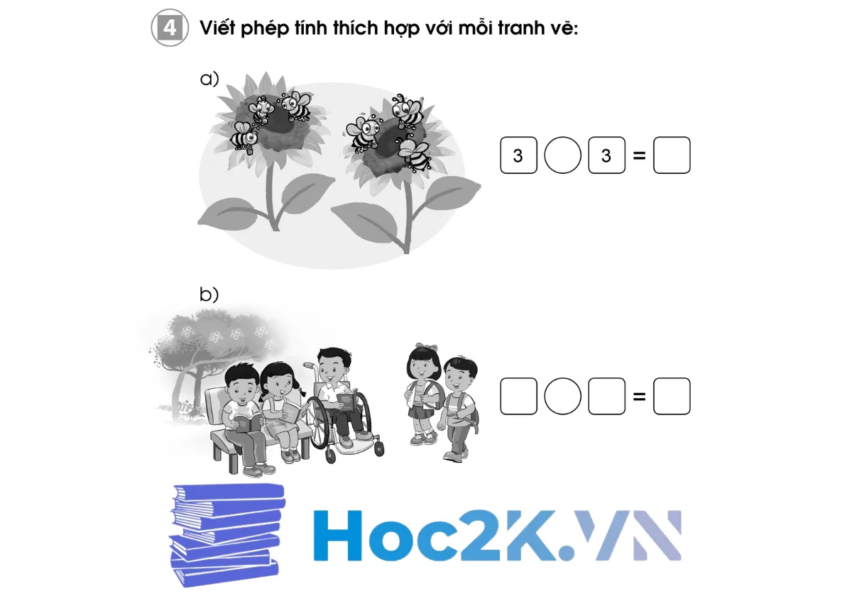 Bài 17: Phép cộng trong phạm vi 6 (tiếp theo) - Hình 7