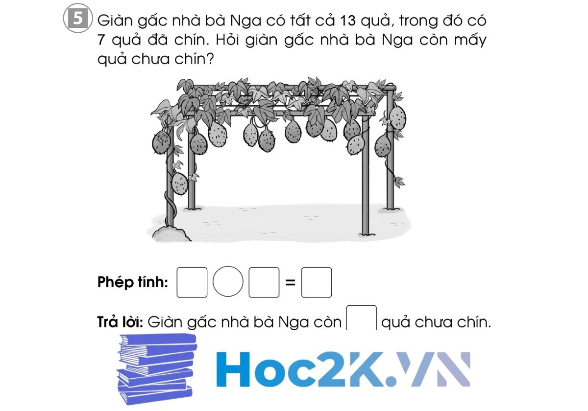 Bài 19: Bảng trừ (có nhớ) trong phạm vi 20 - Hình 9