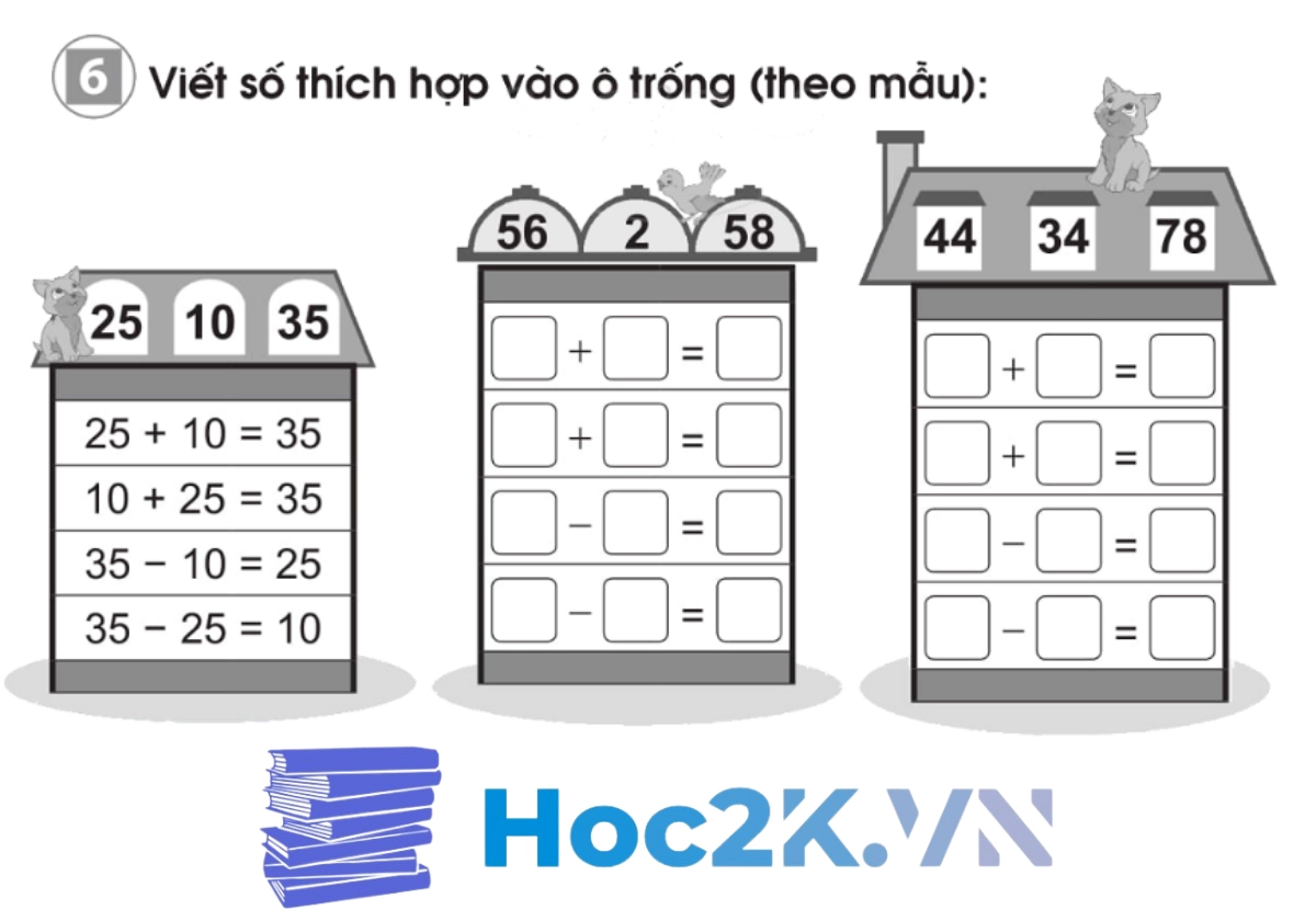 Bài 2: Ôn tập về phép cộng, phép trừ (không nhớ) trong phạm vi 100 - Hình 11