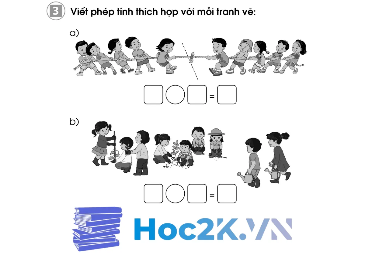 Bài 21: Phép cộng trong phạm vi 10 (tiếp theo) - Hình 5