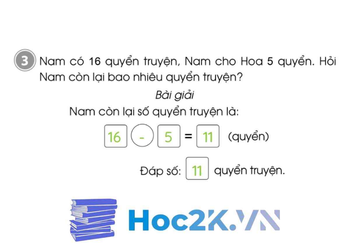 Bài 22: Bài toán liên quan đến phép cộng, phép trừ - Hình 6