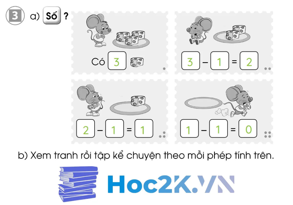 Bài 25: Phép trừ trong phạm vi 6 - Hình 6