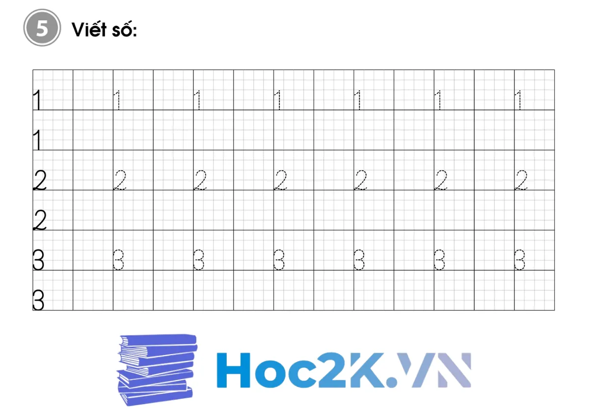 Bài 3: Các số 1, 2, 3 - Hinh 9