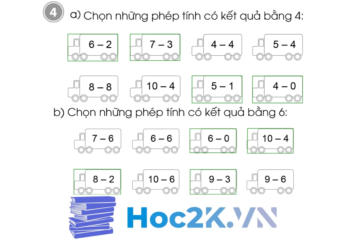 Bài 31: Phép trừ trong phạm vi 10 (tiếp theo) - Hình 8