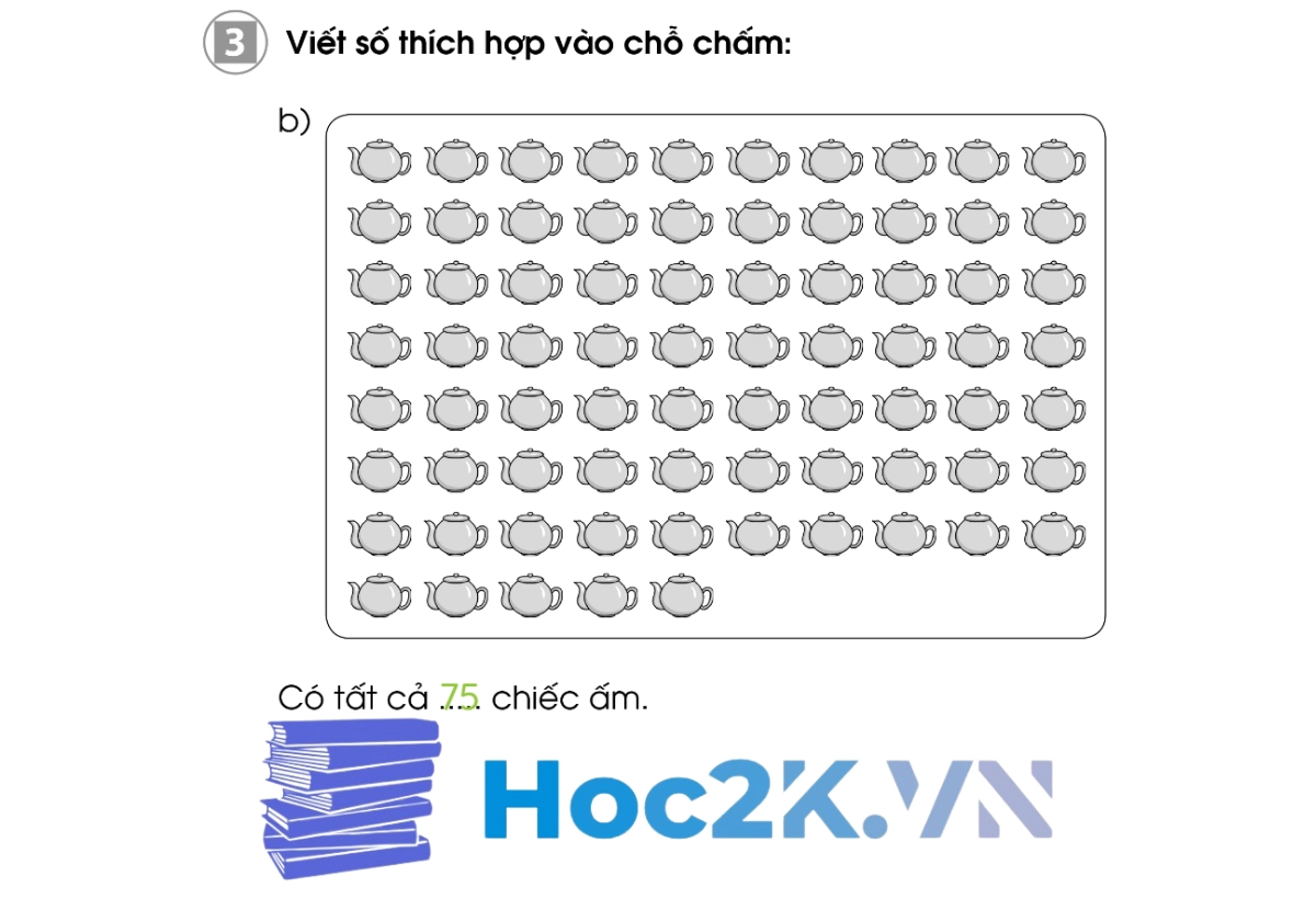 Bài 45: Các số có hai chữ số (từ 71 đến 99) - Hình 9