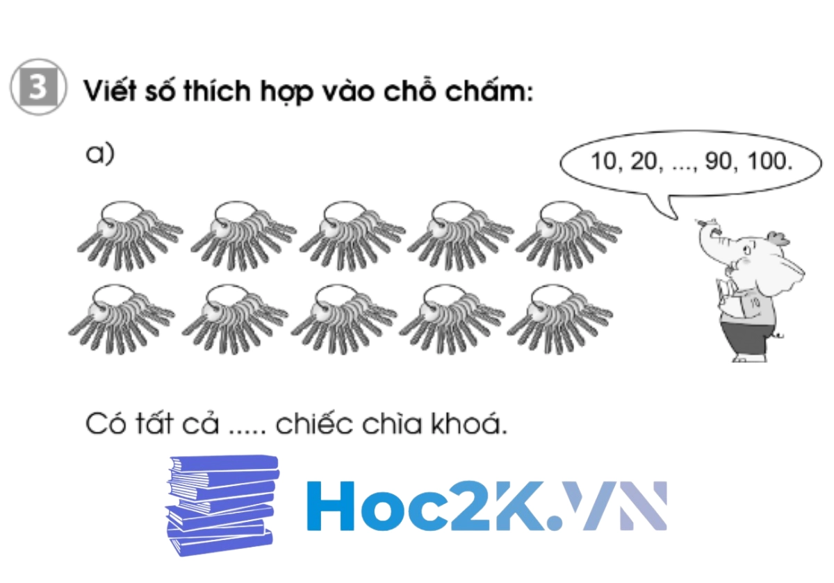 Bài 46: Các số đến 100 - Hình 5