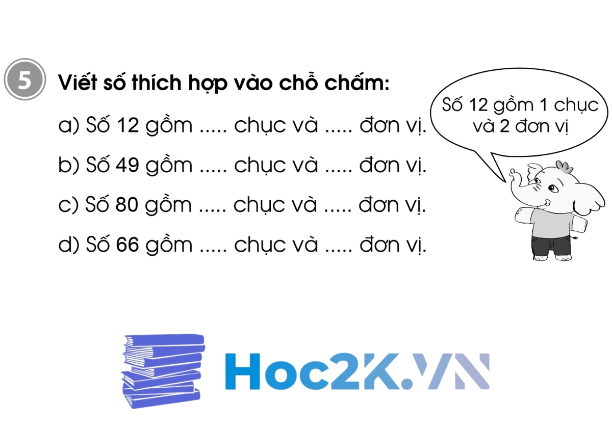 Bài 47: Chục và đơn vị - Hình 10