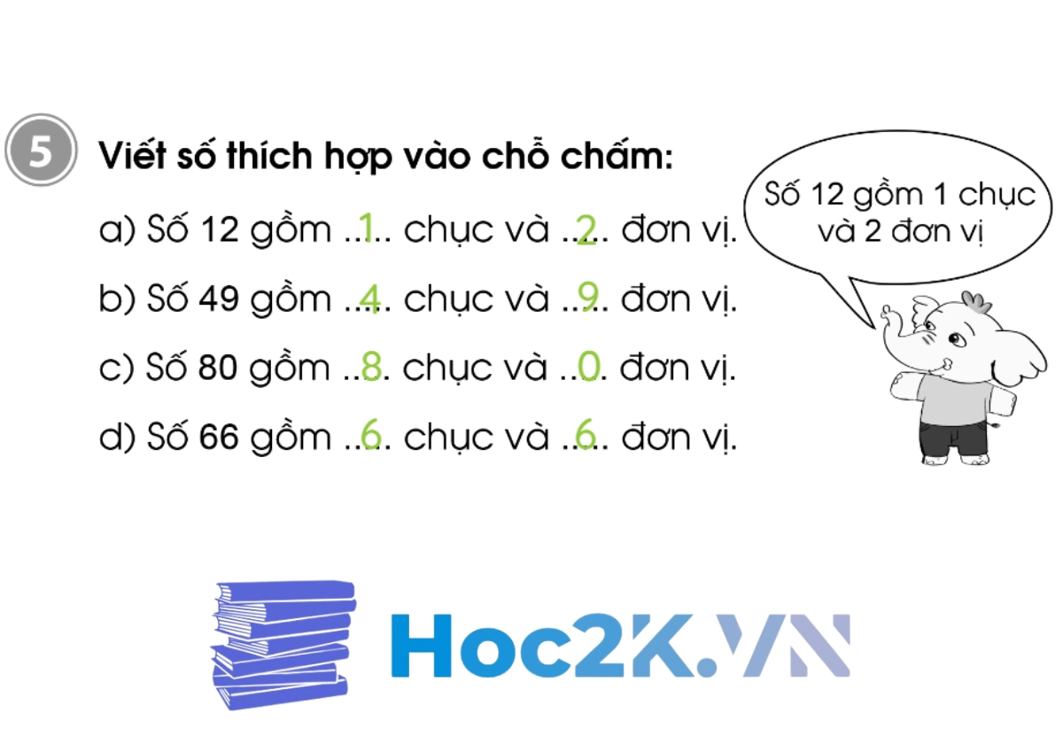 Bài 47: Chục và đơn vị - Hình 11