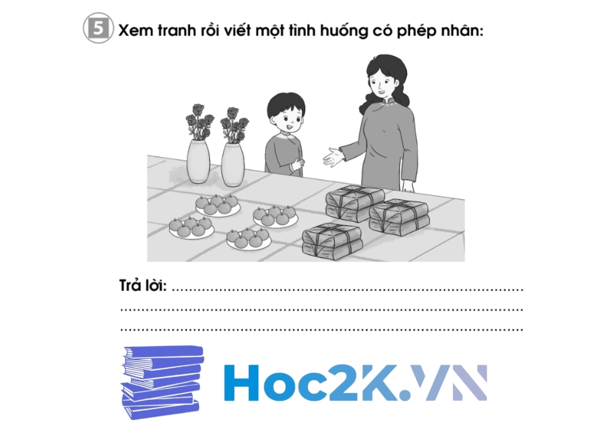 Bài 53: Phép nhân - Hình 9 Bài 53: Phép nhân - Hình 9