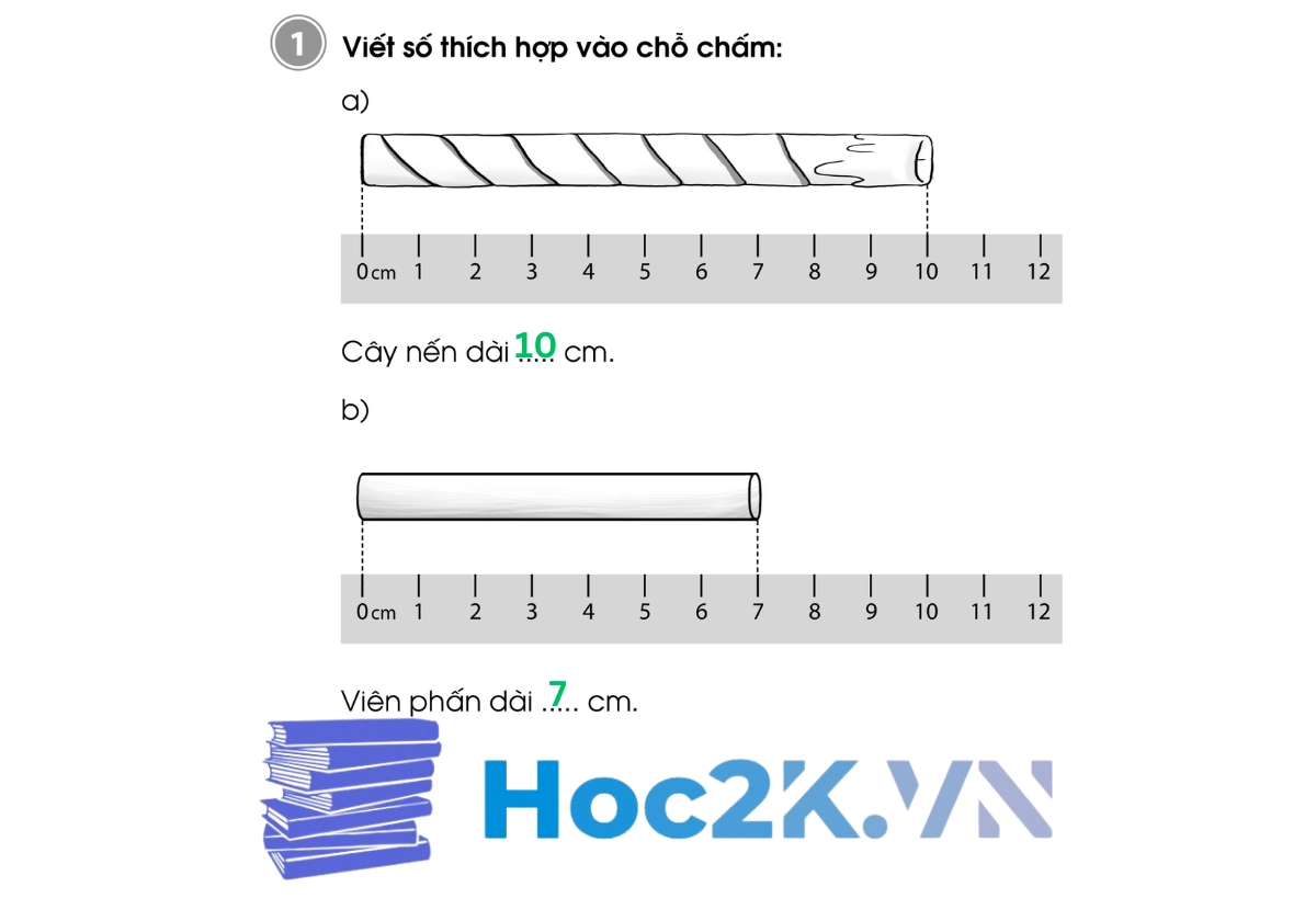 Bài 53: Xăng-ti-mét - Hình 2