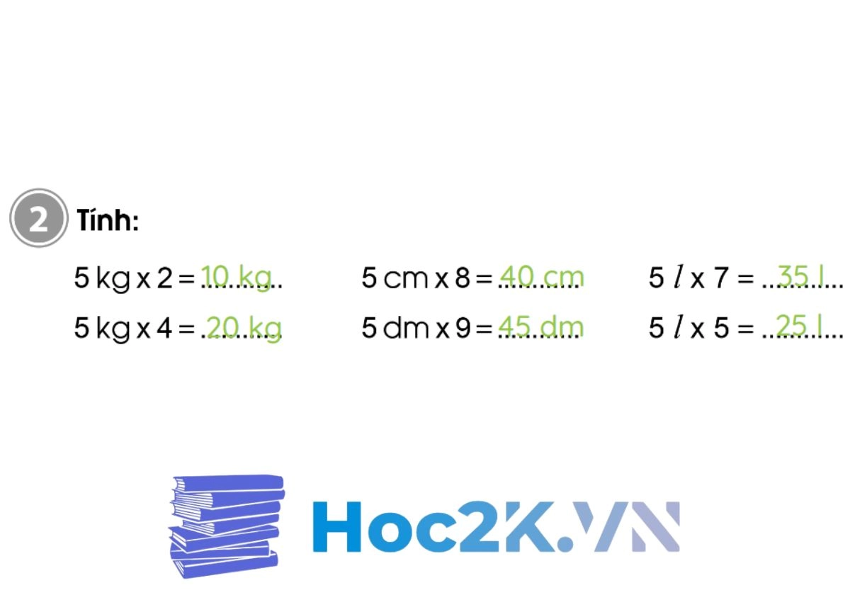 Bài 56: Bảng nhân 5 - Hình 4 Bài 56: Bảng nhân 5 - Hình 4
