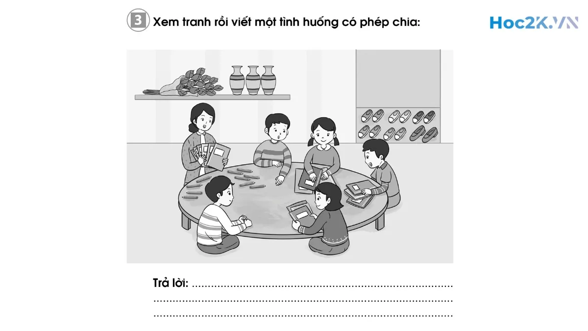Bài 58: Phép chia - Hình 5 Bài 58: Phép chia - Hình 5