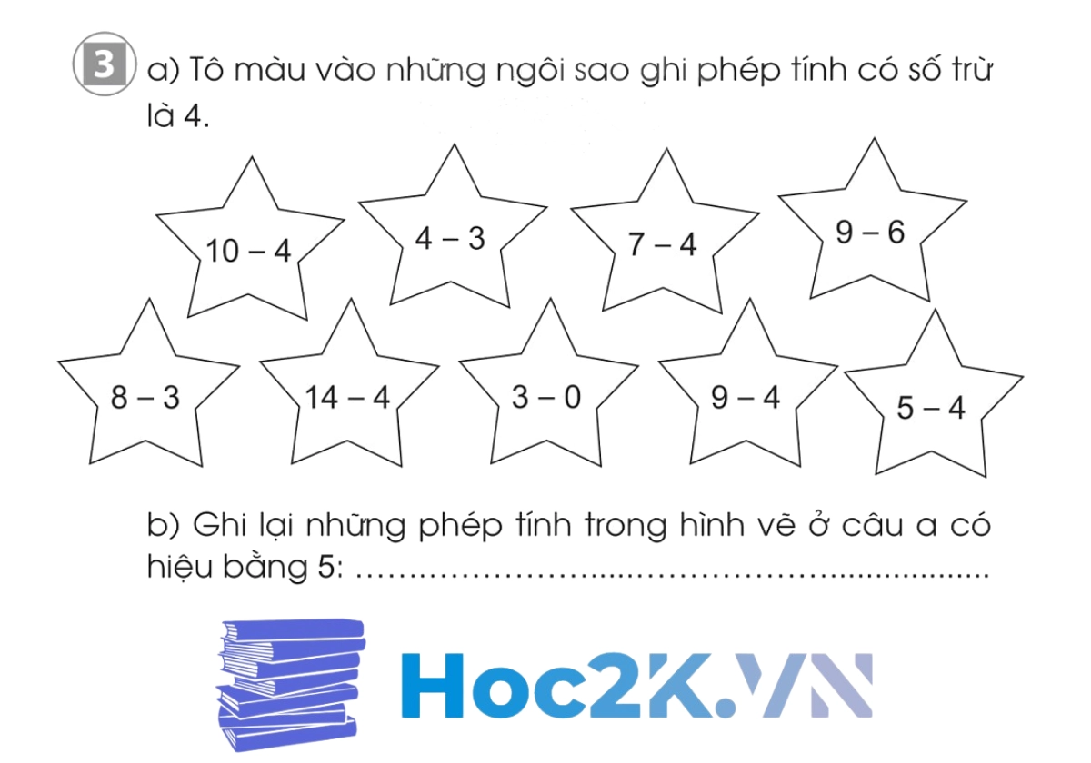 Bài 6: Số bị trừ - Số trừ - Hiệu - Hình 5