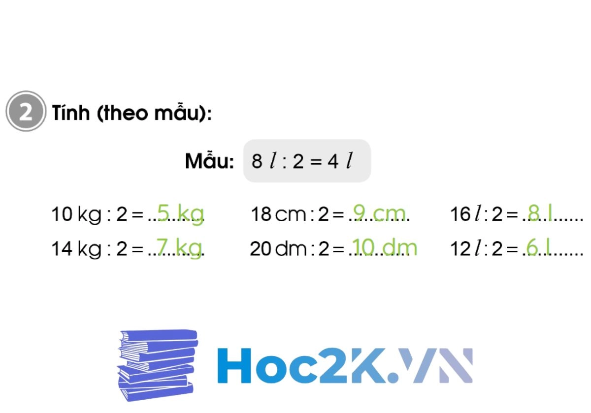 Bài 60: Bảng chia 2 - Hình 4 Bài 60: Bảng chia 2 - Hình 4