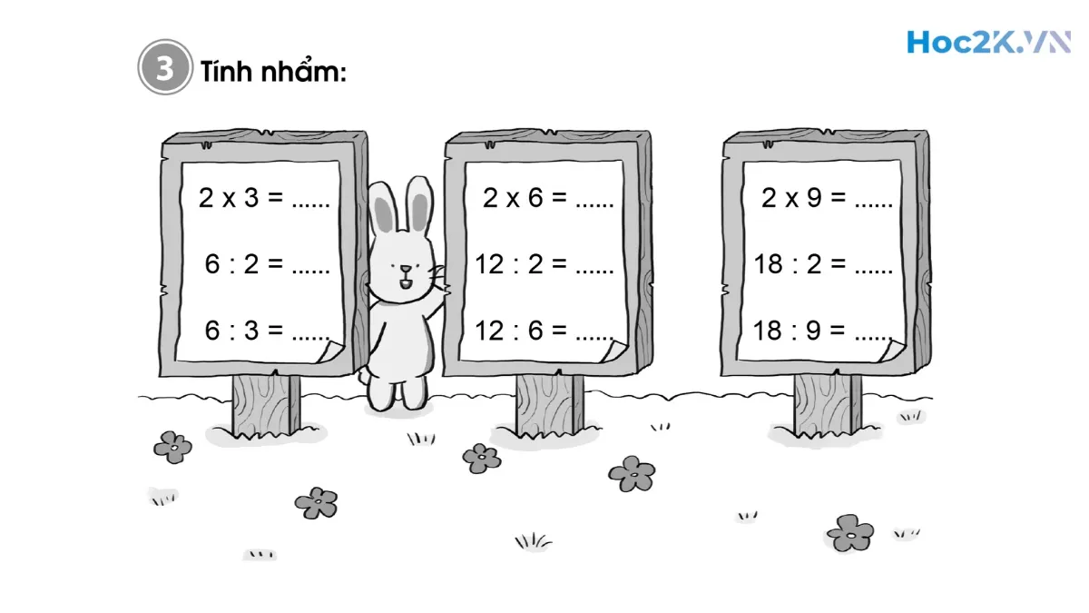 Bài 60: Bảng chia 2 - Hình 5 Bài 60: Bảng chia 2 - Hình 5