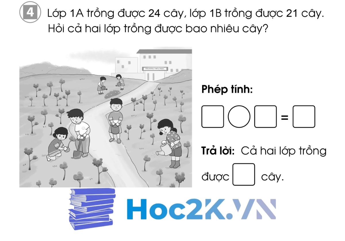 Bài 60: Phép cộng dạng 25+14 - Hình 7