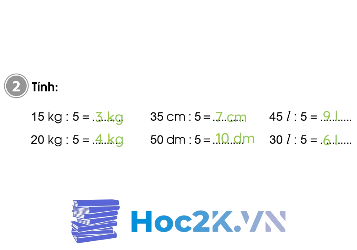 Bài 61: Bảng chia 5 - Hình 4 Bài 61: Bảng chia 5 - Hình 4