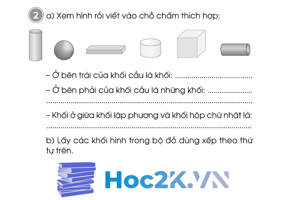 Bài 66: Thực hành lắp ghép, xếp hình khối - Hình 3 Bài 66: Thực hành lắp ghép, xếp hình khối - Hình 3