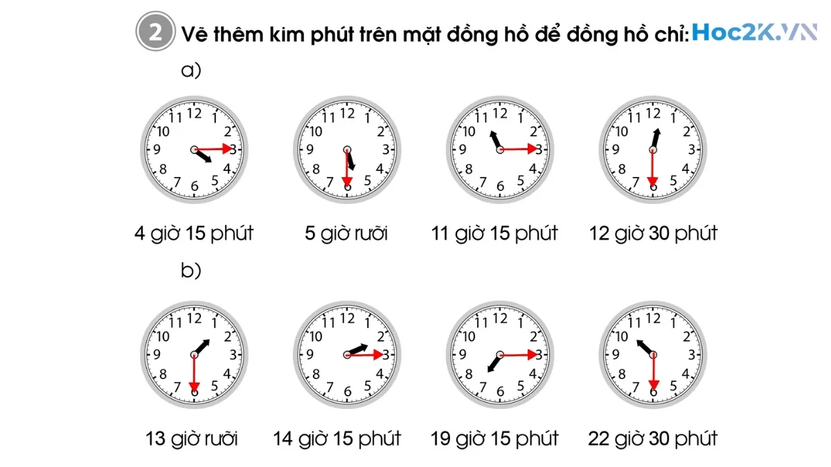 Bài 68: Giờ - Phút - Hình 4 Bài 68: Giờ - Phút - Hình 4