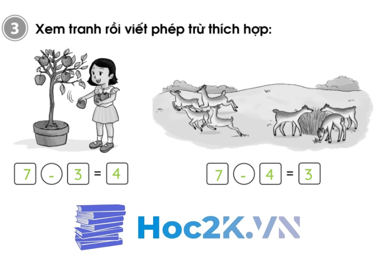 Bài 72: Ôn tập phép cộng, phép trừ trong phạm vi 10 - Hình 6