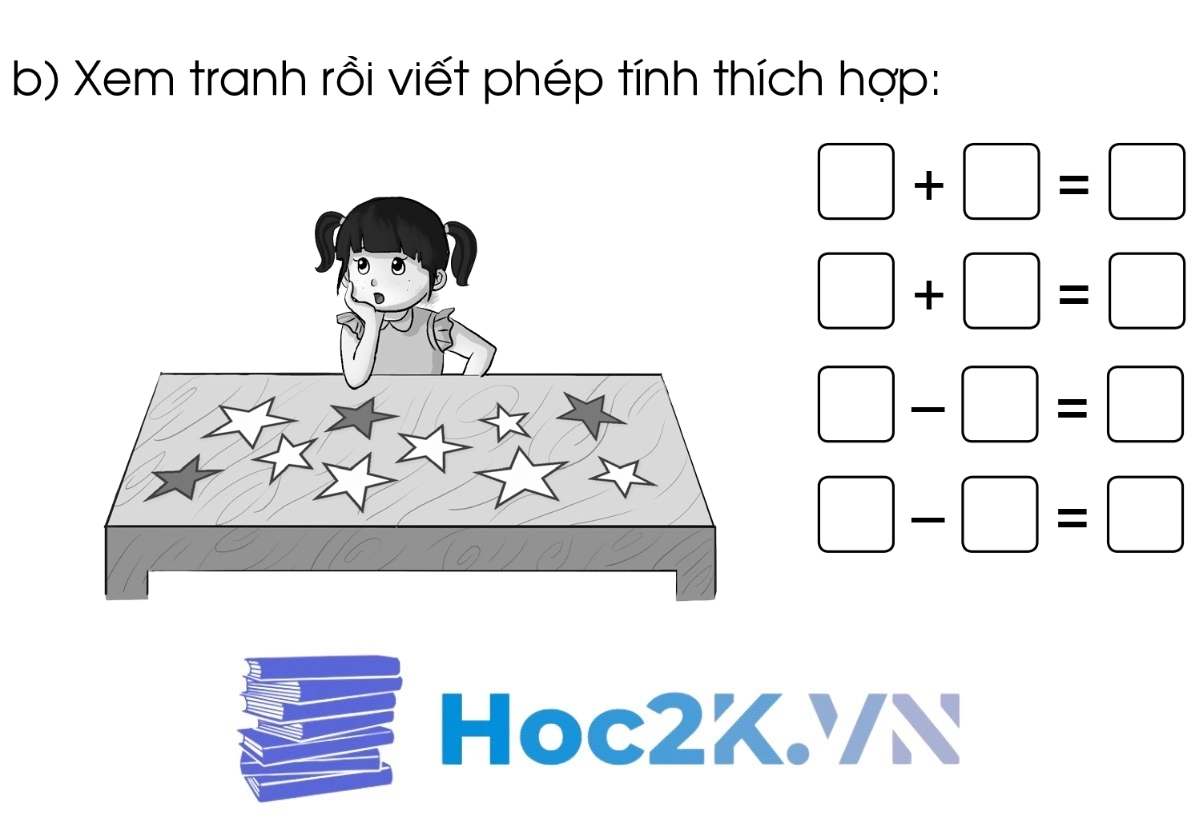 Bài 72: Ôn tập phép cộng, phép trừ trong phạm vi 10 - Hình 9