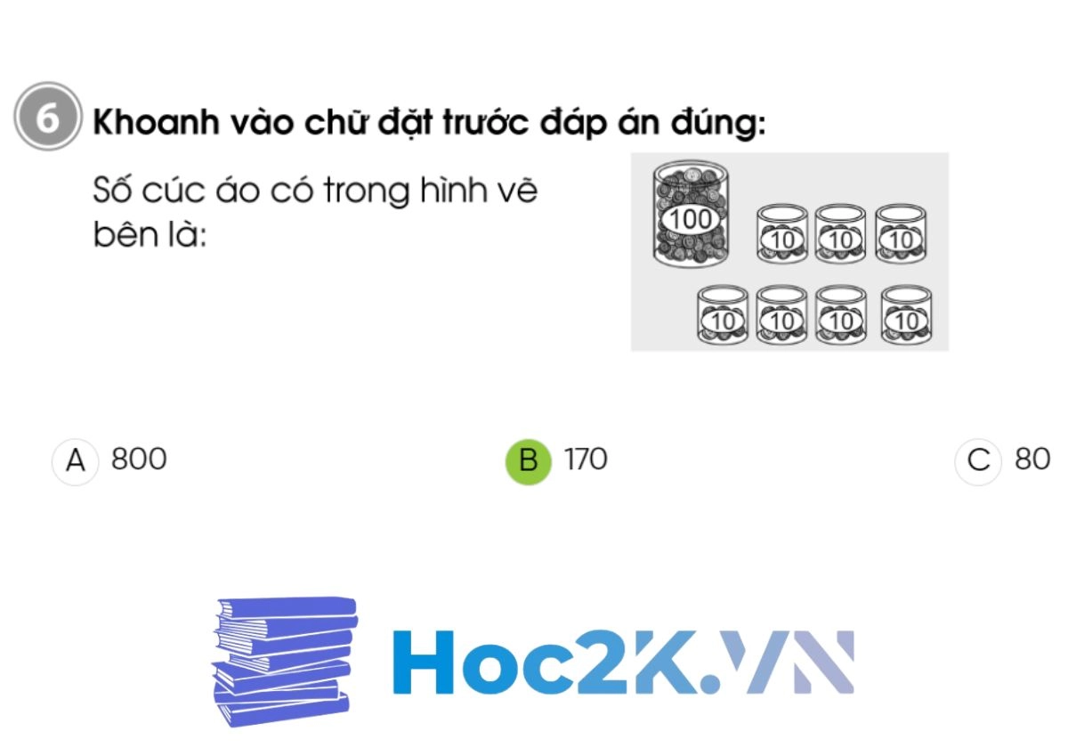 Bài 73: Các số trong phạm vi 1000 - Hình 12 Bài 73: Các số trong phạm vi 1000 - Hình 12