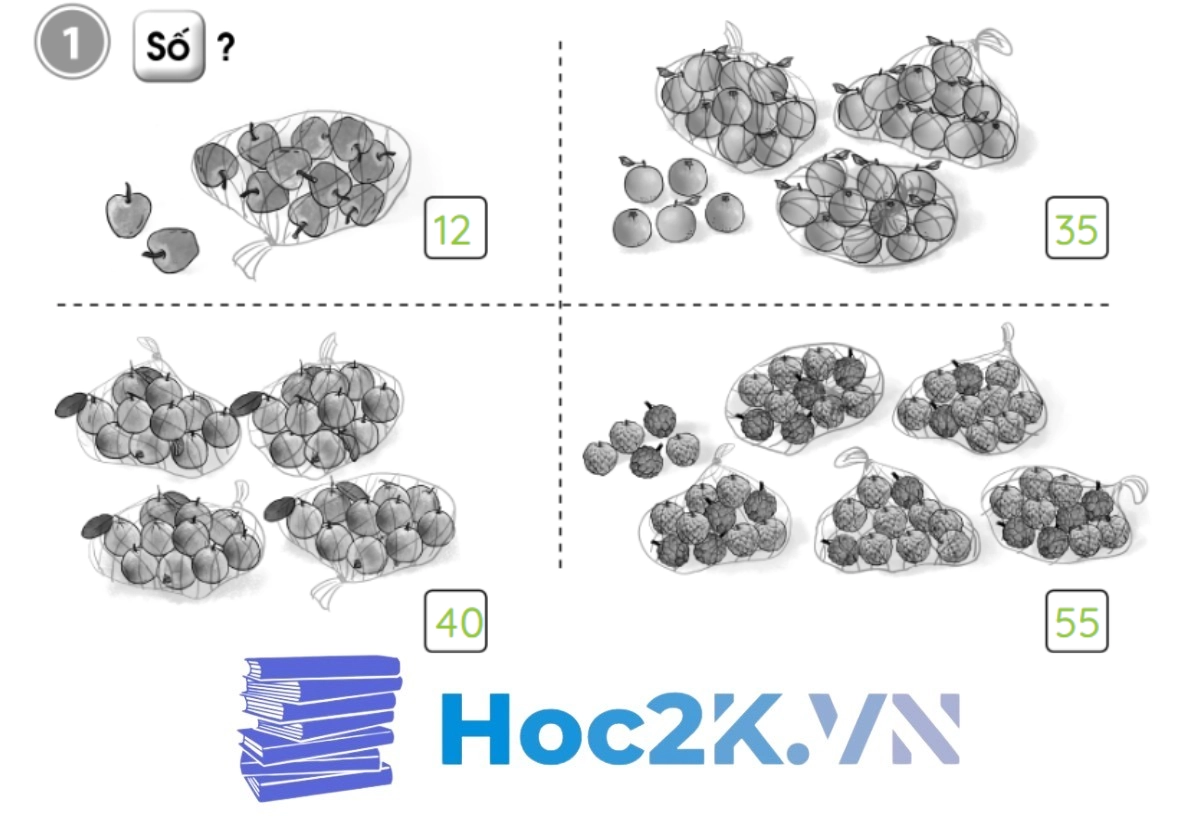 Bài 73: Ôn tập các số trong phạm vi 100 - Hình 2