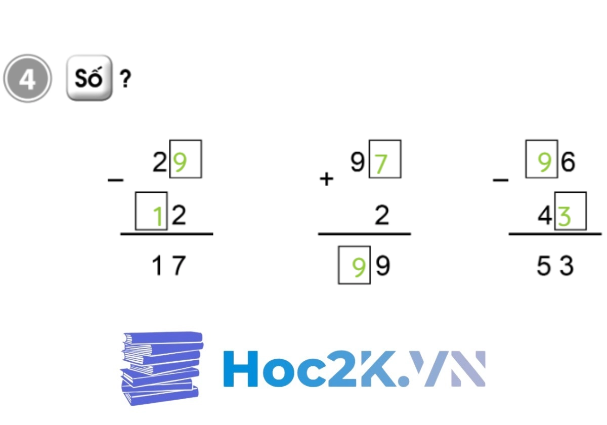 Bài 74: Ôn tập phép cộng, phép trừ trong phạm vi 100 - Hình 8