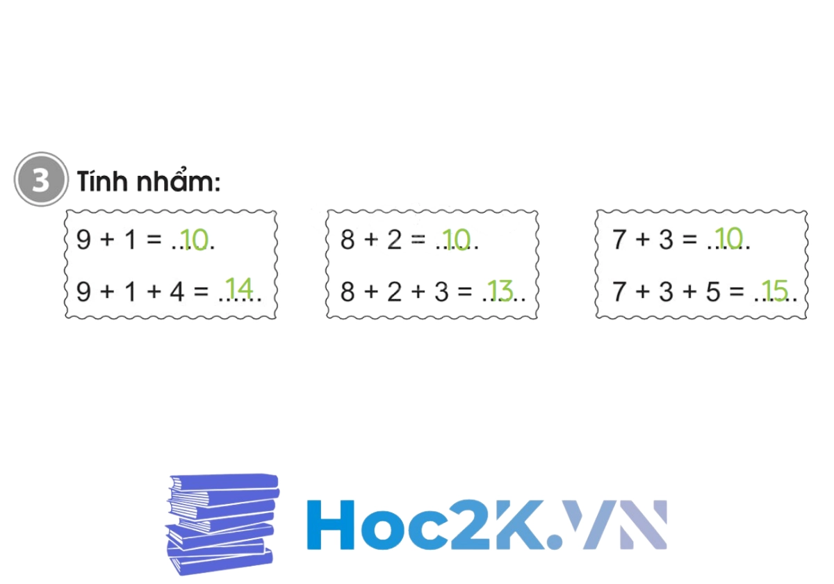 Bài 8: Luyện tập phép cộng (không nhớ) trong phạm vi 20 - Hình 6