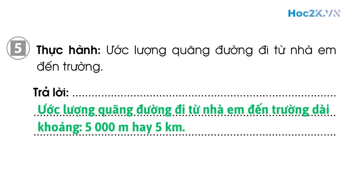 Bài 83: Ki-lô-mét - Hình 10 Bài 83: Ki-lô-mét - Hình 10