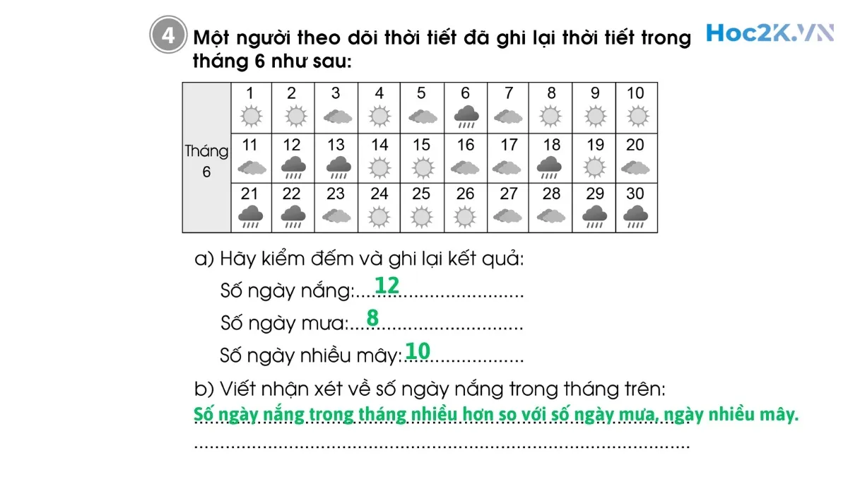Bài 90: Thu thập - Kiểm đếm - Hình 8 Bài 90: Thu thập - Kiểm đếm - Hình 8