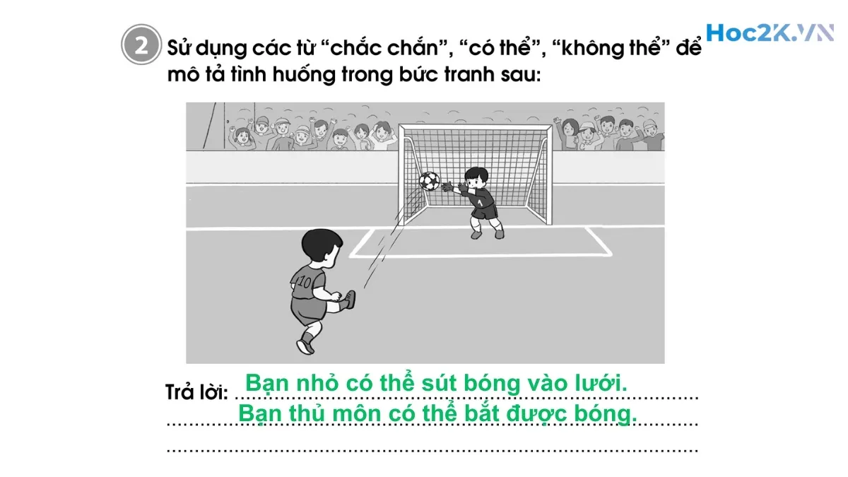 Bài 92: Chắc chắn - Có thể - Không thể - Hình 4 Bài 92: Chắc chắn - Có thể - Không thể - Hình 4