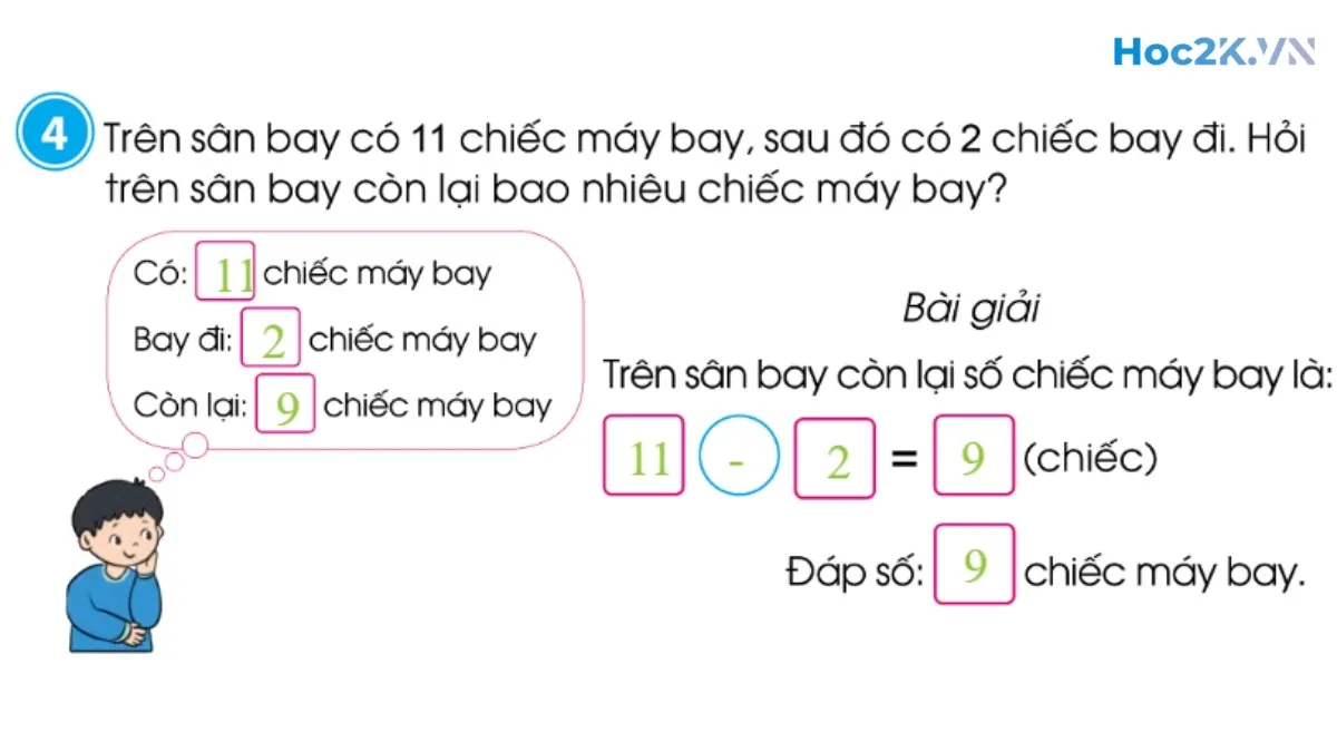 Bài toán liên quan đến phép cộng, phép trừ - Hình 8 Bài toán liên quan đến phép cộng, phép trừ - Hình 8