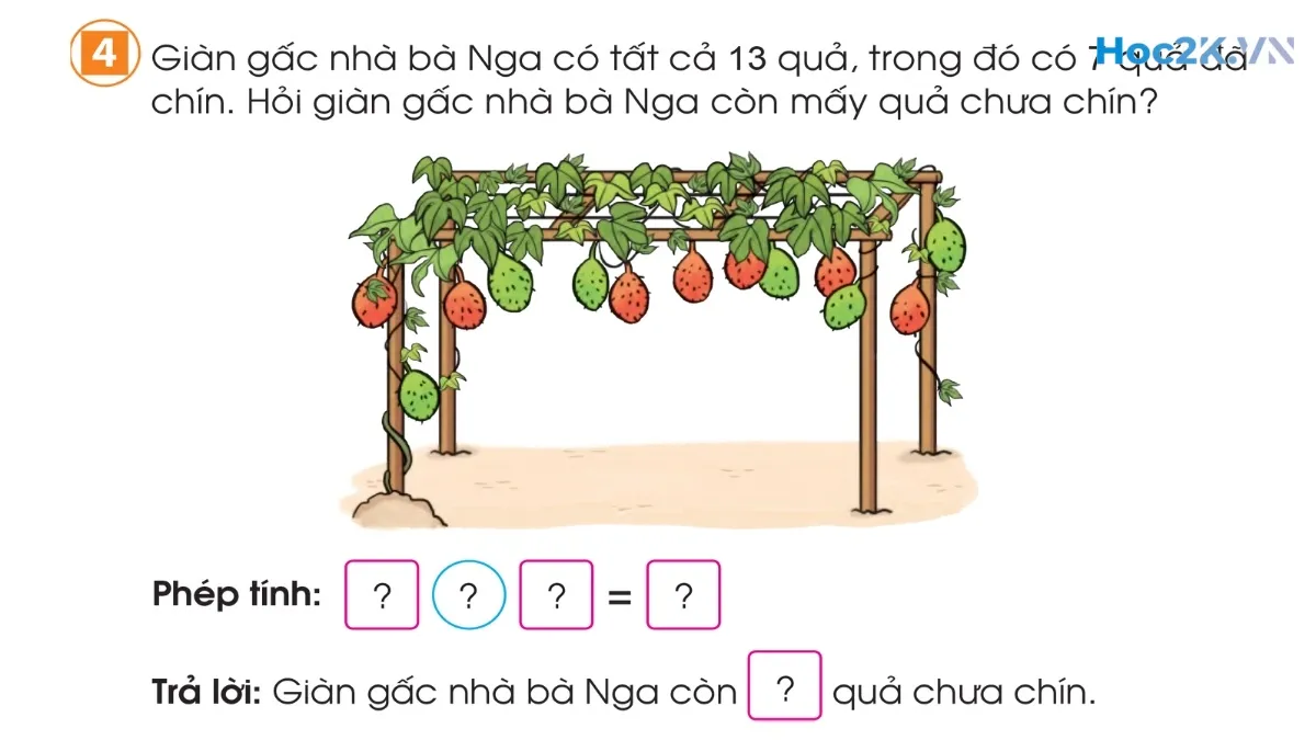 Bảng trừ (có nhớ) trong phạm vi 20 - Hình 7 Bảng trừ (có nhớ) trong phạm vi 20 - Hình 7