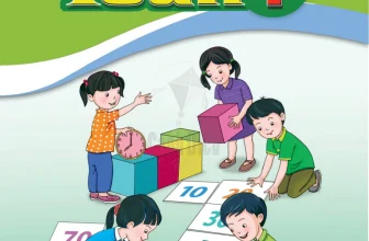 Bìa sách giáo khoa Toán lớp 1 - Cánh Diều