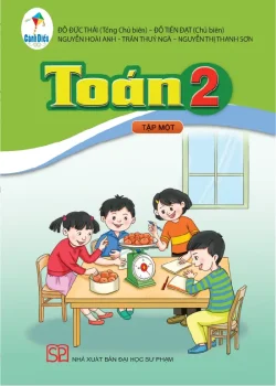 Bìa SGK Toán lớp 2 tập 1 Cánh Diều