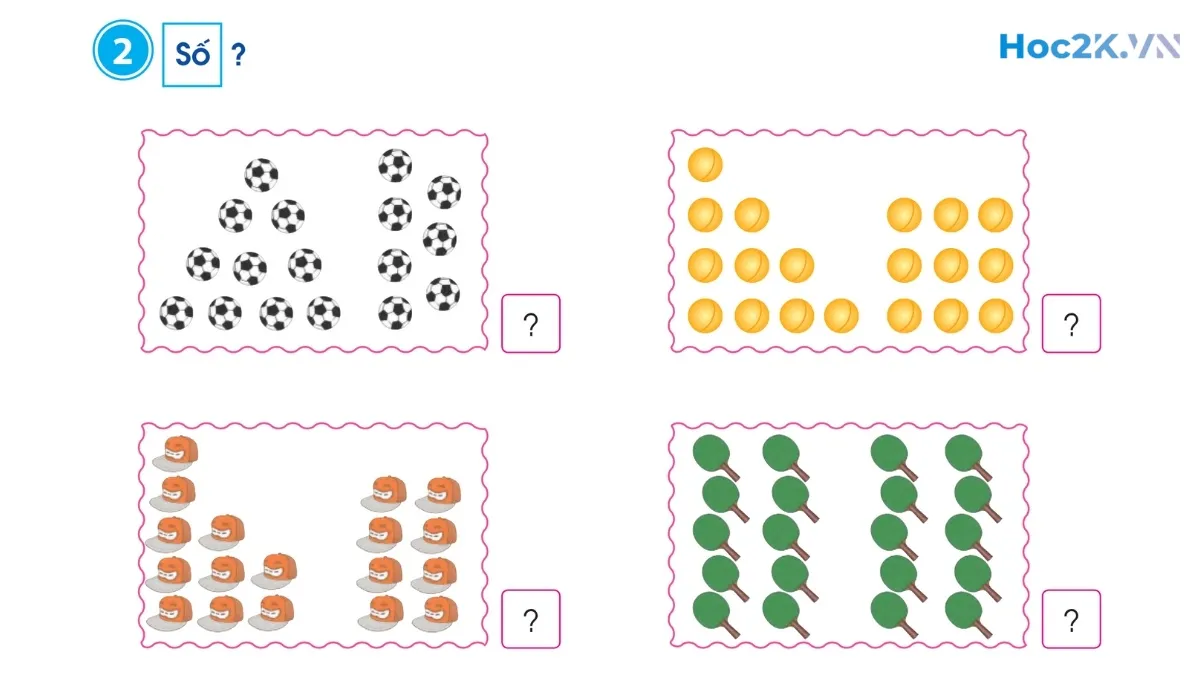 Các số 17, 18, 19, 20 - Hình 3 Các số 17, 18, 19, 20 - Hình 3