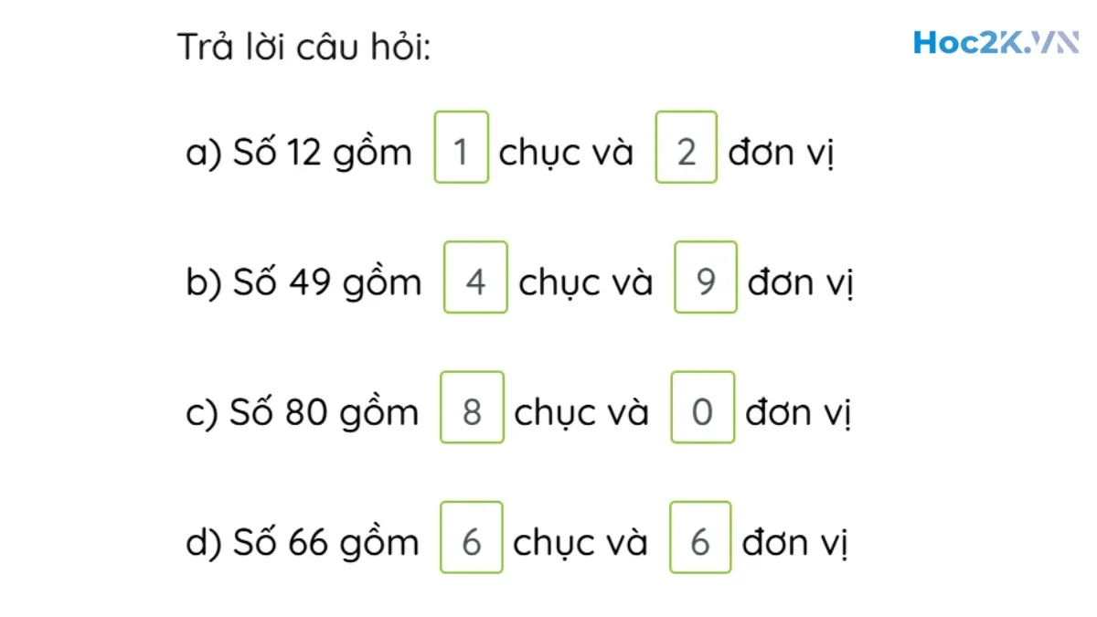 Chục và đơn vị trang - Hình 10 Chục và đơn vị trang - Hình 10