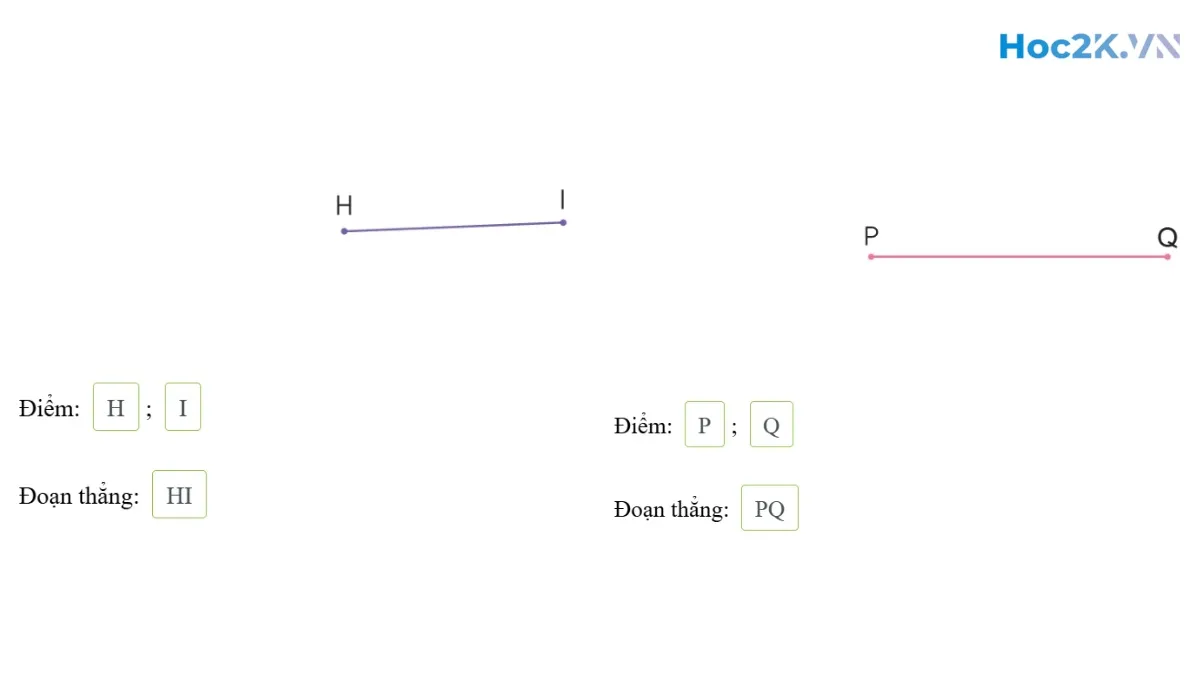 Điểm – Đoạn thẳng - Hình 3 Điểm – Đoạn thẳng - Hình 3