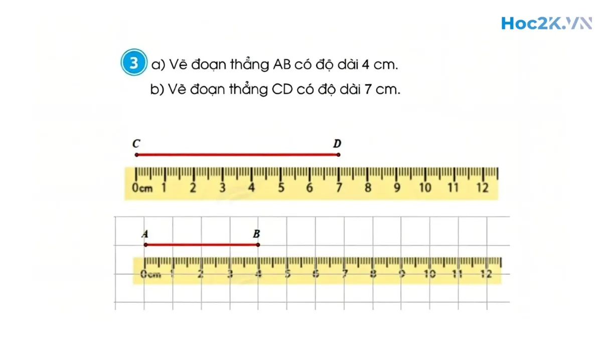 Độ dài đoạn thẳng – Độ dài đường gấp khúc - Hình 7