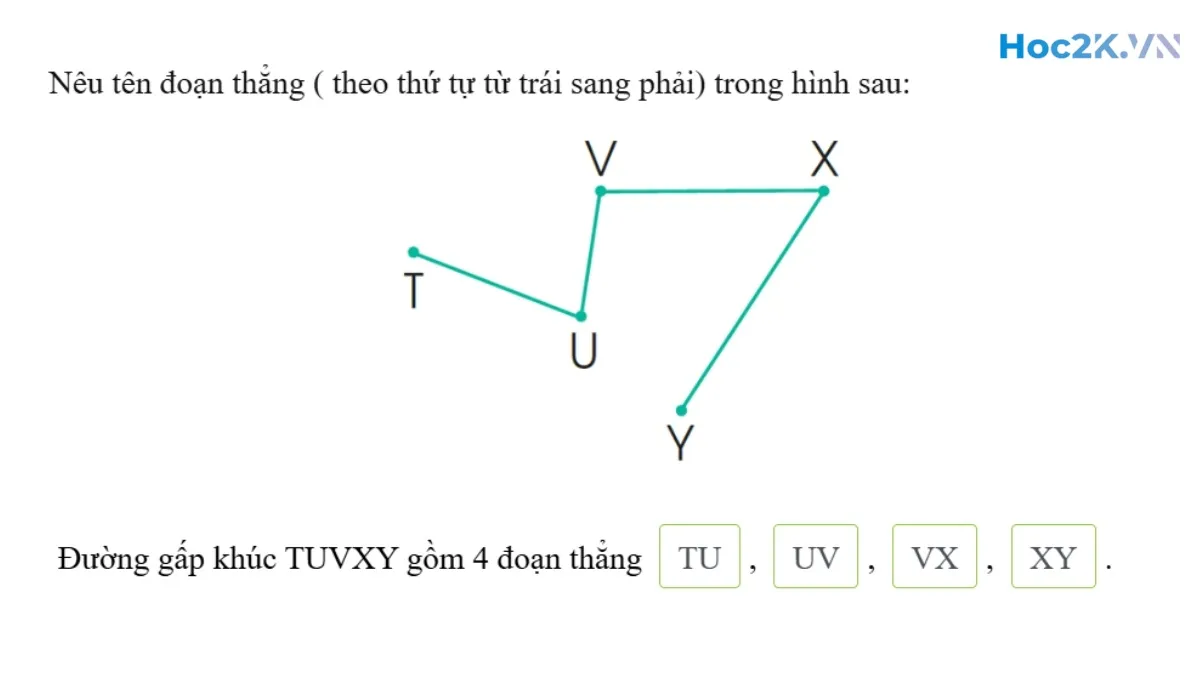 Đường thẳng – Đường cong – Đường gấp khúc - Hình 8 Đường thẳng – Đường cong – Đường gấp khúc - Hình 8