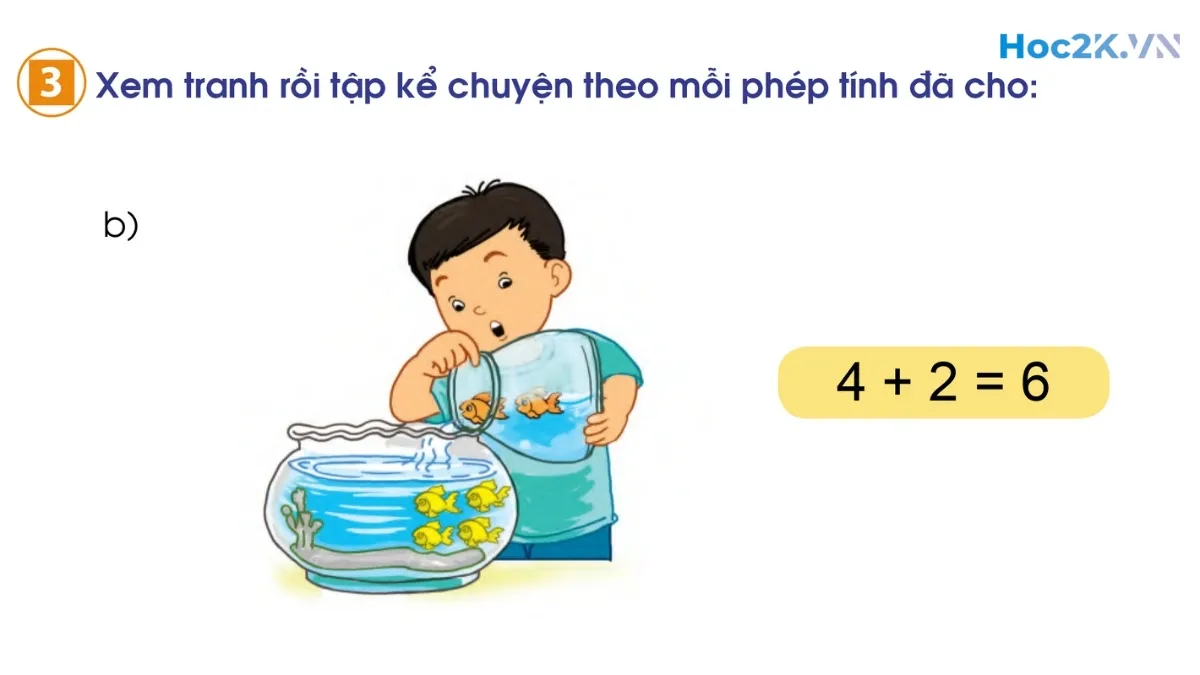 Làm quen với phép cộng - dấu cộng (tiếp theo) - Hình 8