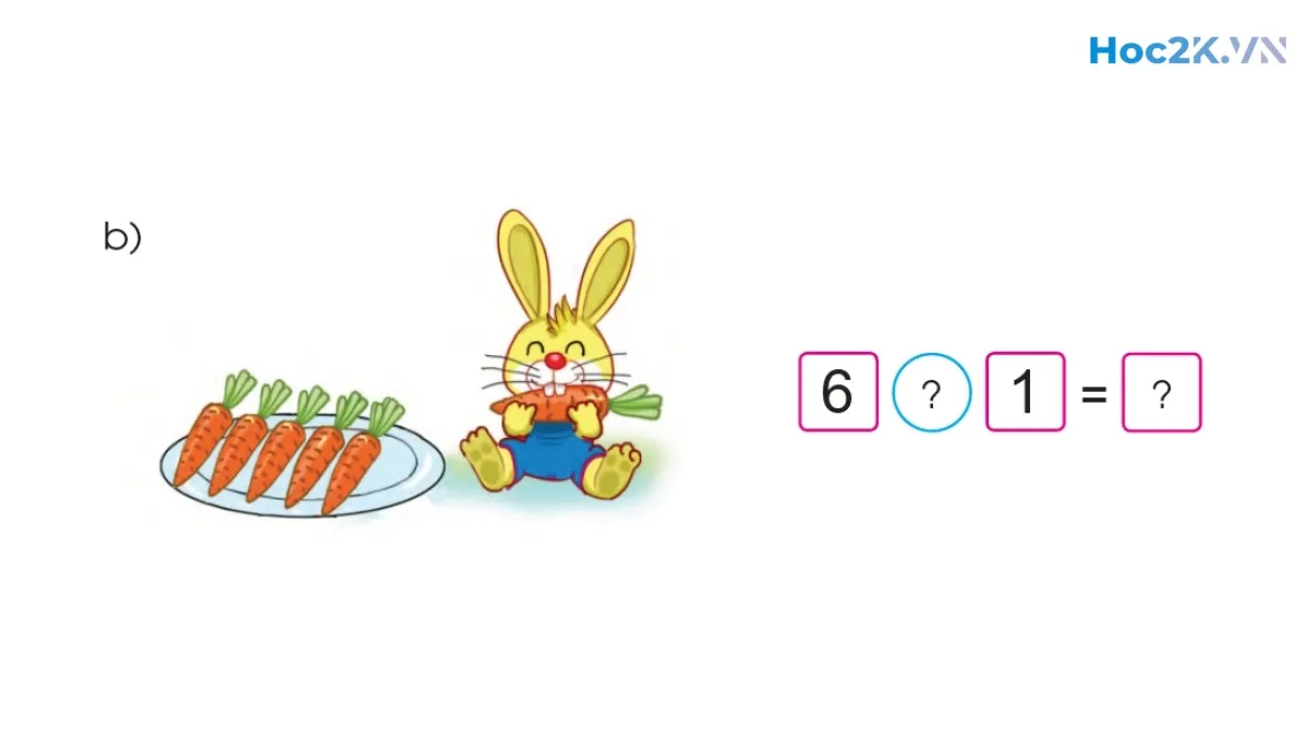 Làm quen với Phép trừ - Dấu trừ - Hình 9