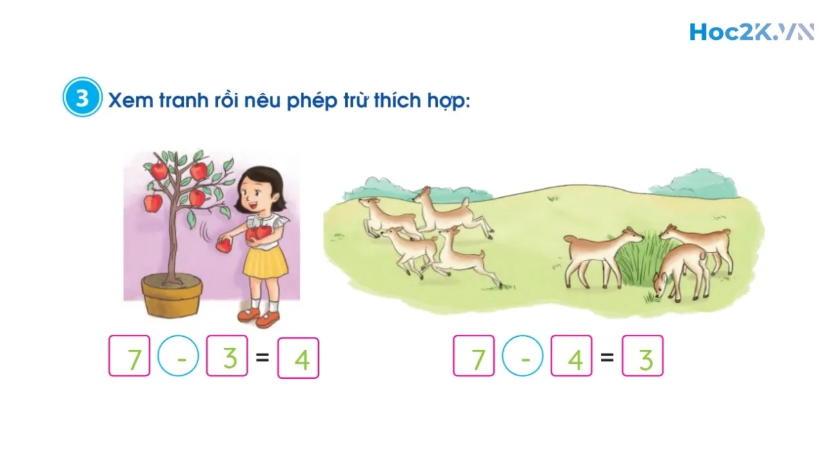 Ôn tập phép cộng, phép trừ trong phạm vi 10 - Hình 6 Ôn tập phép cộng, phép trừ trong phạm vi 10 - Hình 6