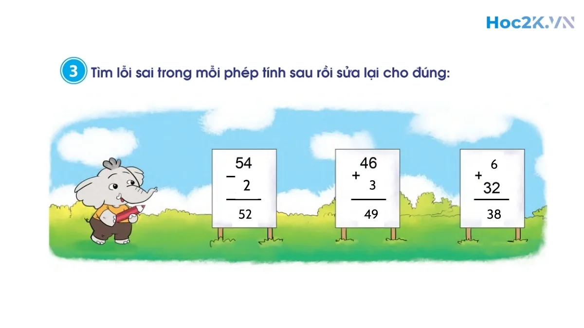 Ôn tập phép cộng, phép trừ trong phạm vi 100 - Hình 6 Ôn tập phép cộng, phép trừ trong phạm vi 100 - Hình 6