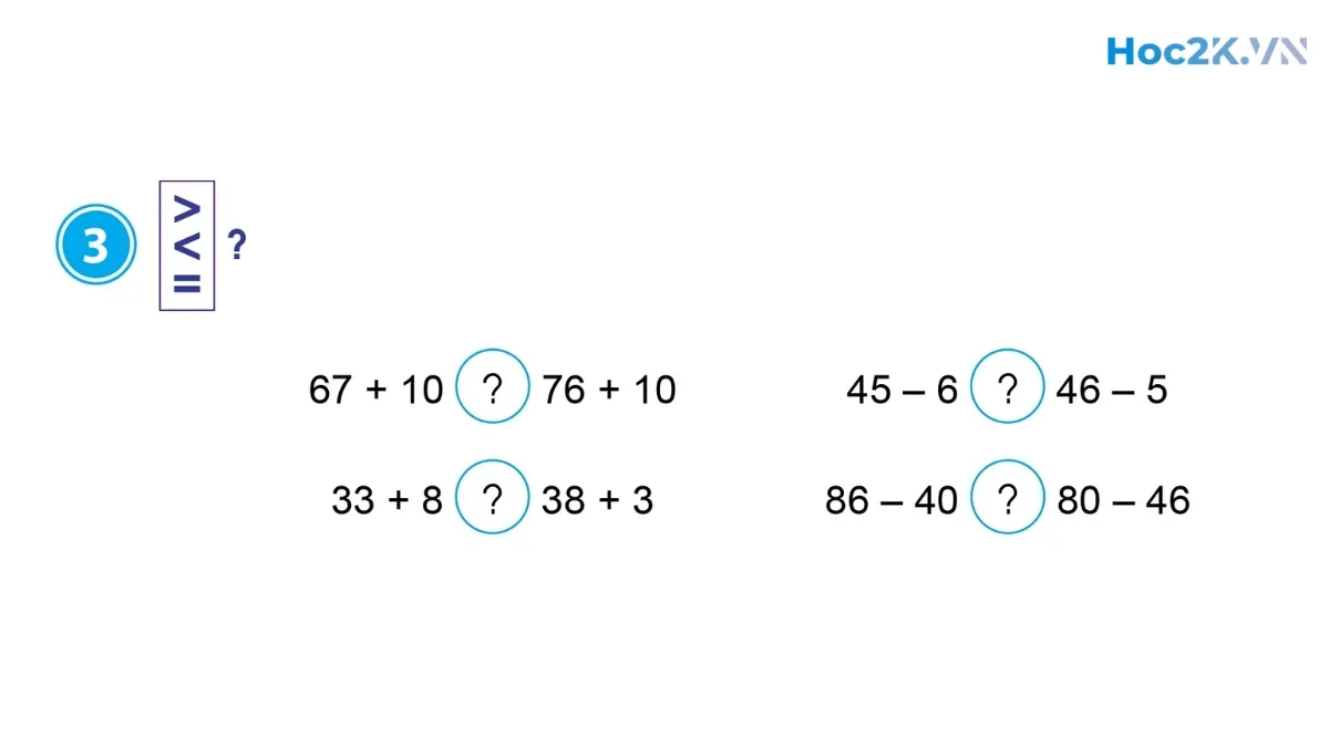 Ôn tập về phép cộng, phép trừ trong phạm vi 100 - Hình 5 Ôn tập về phép cộng, phép trừ trong phạm vi 100 - Hình 5